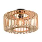 Good&Mojo Deckenleuchte Bromo Bambus Braun S | Geeignet für 1x E27 